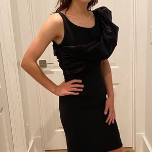 Emanuel Ungaro vintage 2009 black cocktail dress NWT